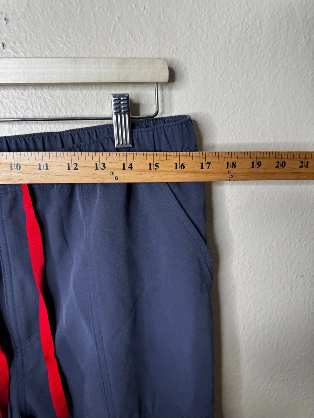 FIGS Mens L Cairo Cargo Scrub Pants Navy Blue Drawstring Technical Collection